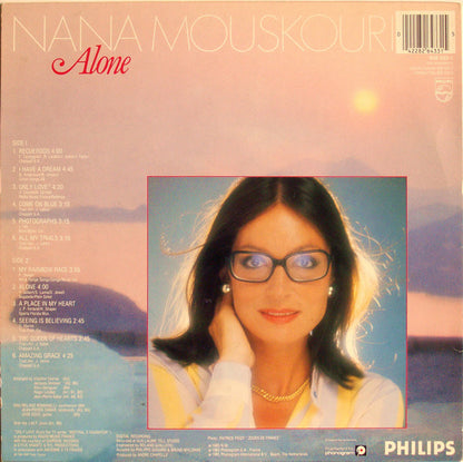 Nana Mouskouri : Alone (LP, Album)