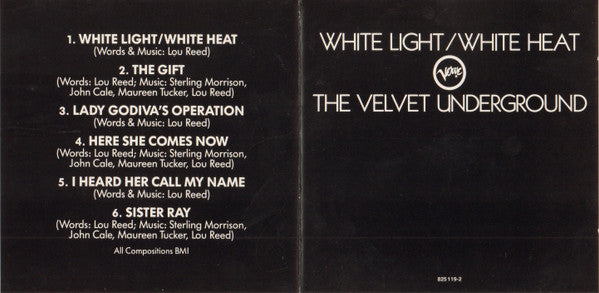 The Velvet Underground : White Light/White Heat (CD, Album, RE, RM)