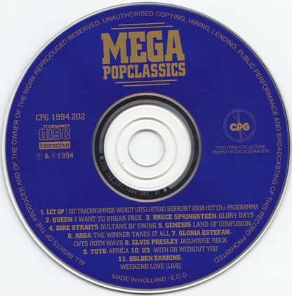 Various : Megapopclassics (CDi, Comp)