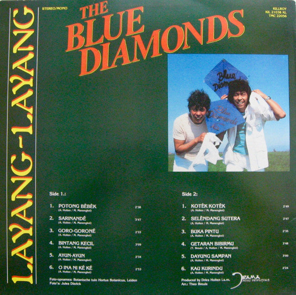 The Blue Diamonds : Layang-Layang (LP, Album)