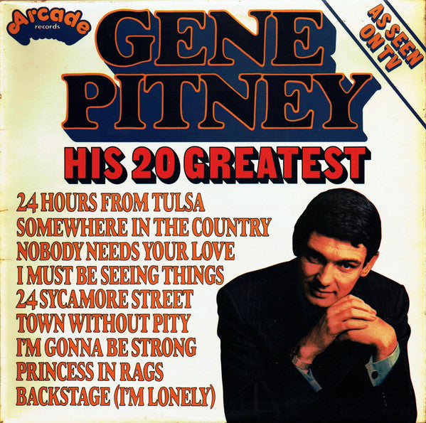 Gene Pitney : His 20 Greatest (LP, Comp, RM, Orl)