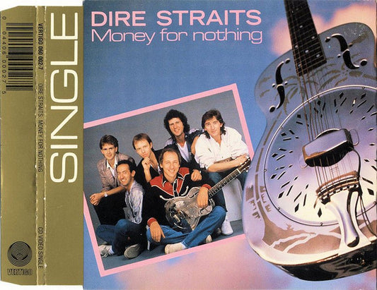 Dire Straits : Money For Nothing (CDV, 5", Single, Promo, NTSC)