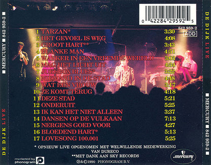 De Dijk : Live (CD, Album, RP)