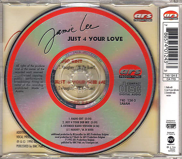 Jamie Lee : Just 4 Your Love (CD, Maxi)