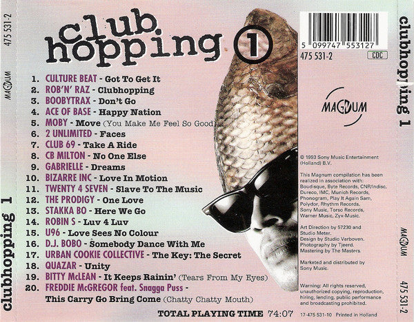 Various : Club Hopping 1 (CD, Comp)