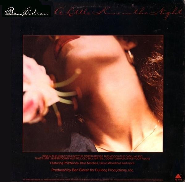 Ben Sidran : A Little Kiss In The Night (LP, Album)