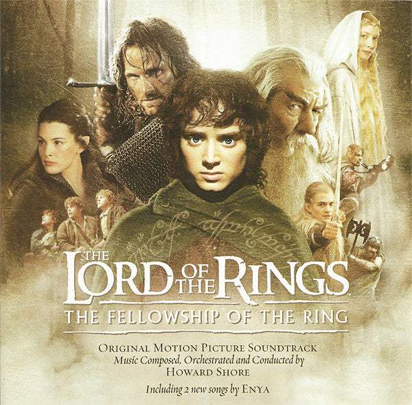 Howard Shore : The Lord Of The Rings: The Fellowship Of The Ring (Original Motion Picture Soundtrack) (CD, Album, Enh)