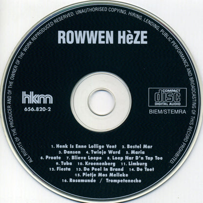 Rowwen Hèze : In De Wei (Live) (CD)