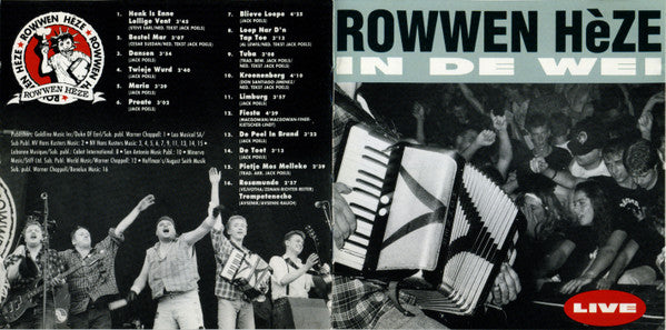 Rowwen Hèze : In De Wei (Live) (CD)