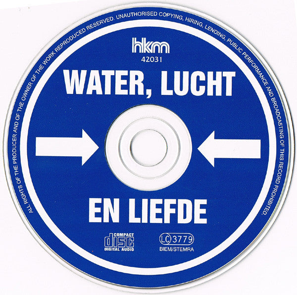 Rowwen Hèze : Water, Lucht En Liefde (CD, Album)