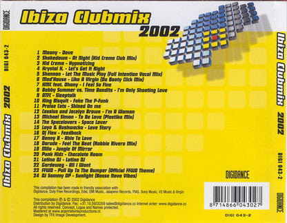 Various : Ibiza Clubmix 2002 (CD, Mixed)