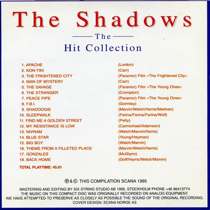 The Shadows : The Hit Collection (CD, Comp)