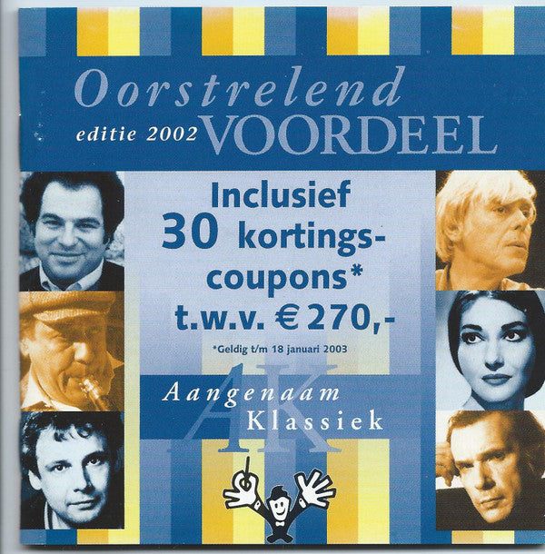 Various : Aangenaam... Klassiek - Editie 2002 (2xCD, Comp)