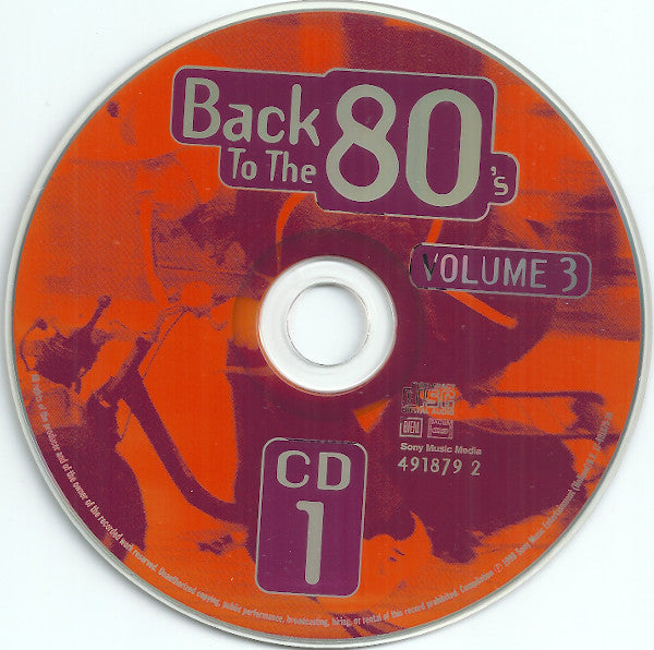 Various : Back To The 80's Volume 3 (De Hits Uit De Jaren '80) (4xCD, Comp)