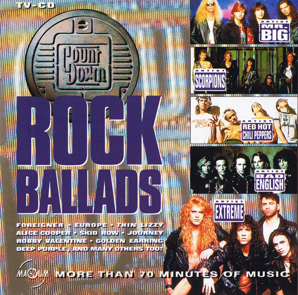 Various : Countdown Rockballads (CD, Comp)