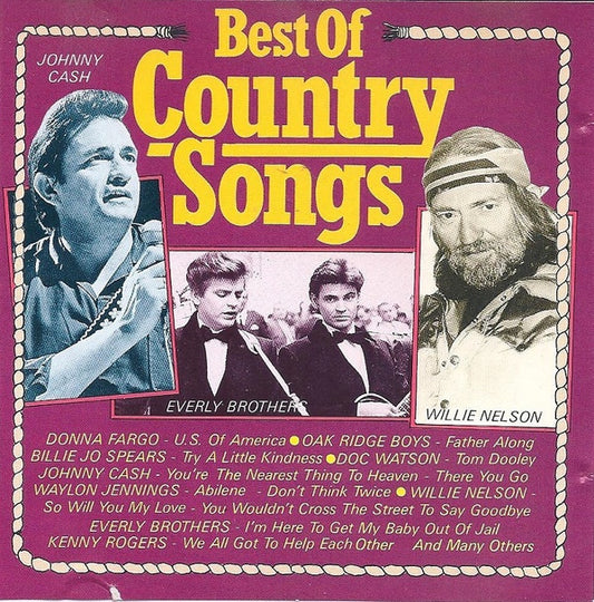 Various : Best Of Country Songs (CD, Comp)