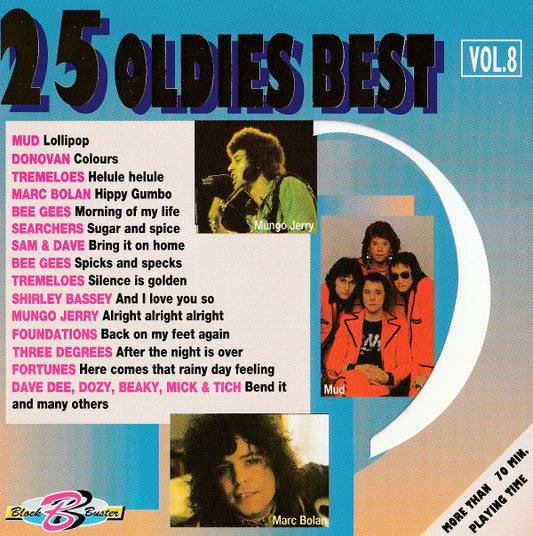 Various : 25 Oldies Best Vol. 8 (CD, Comp)