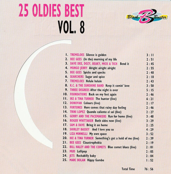 Various : 25 Oldies Best Vol. 8 (CD, Comp)