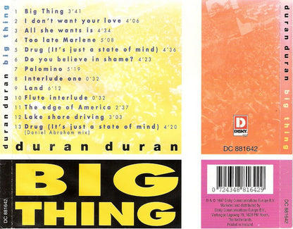 Duran Duran : Big Thing (CD, Album, RE)