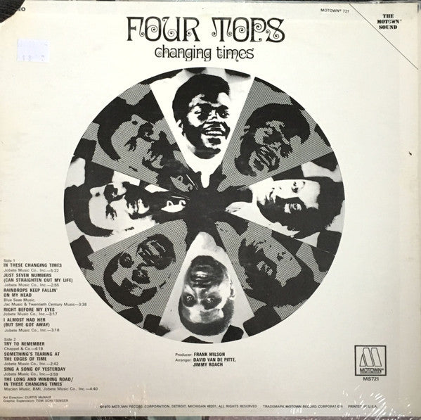 Four Tops : Changing Times (LP, Album)