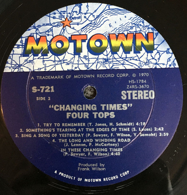 Four Tops : Changing Times (LP, Album)