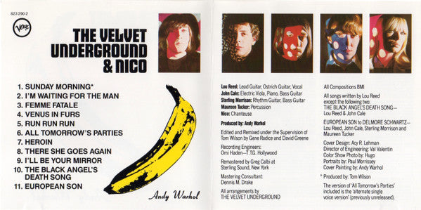 The Velvet Underground & Nico (3) : The Velvet Underground & Nico (CD, Album, Ltd, Num, RE, RM)