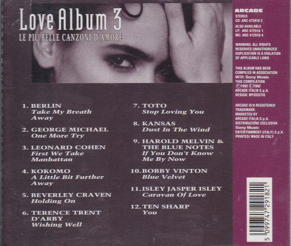 Various : Love Album 3 (CD, Comp)