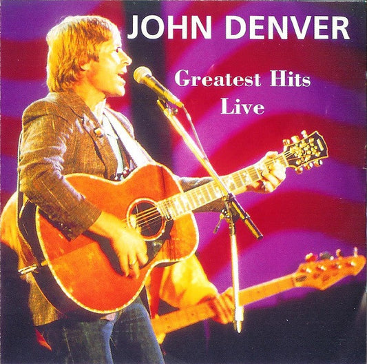 John Denver : Greatest Hits Live (CD, Album, RE)