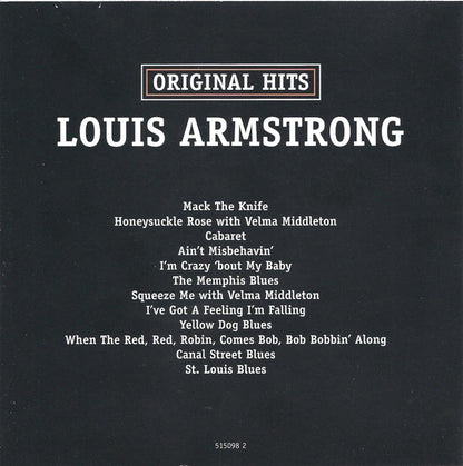 Louis Armstrong : Original Hits (CD, Comp)