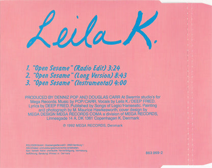 Leila K : Open Sesame (CD, Maxi)