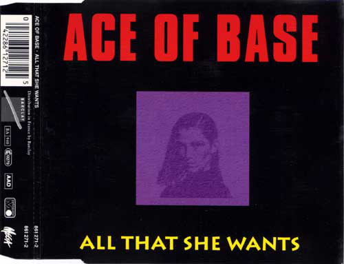 Ace Of Base : All That She Wants (CD, Maxi, M/Print, RE)