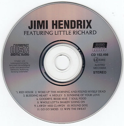 Jimi Hendrix Featuring Little Richard : Jimi Hendrix Featuring Little Richard (CD, Comp)