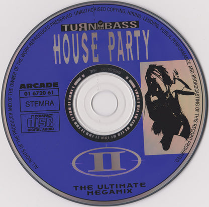 Various : House Party II (The Ultimate Megamix) (CD, Comp, Mixed)