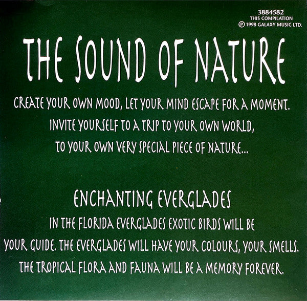 Unknown Artist : The Sound Of Nature - Enchanting Everglades (CD, Comp)