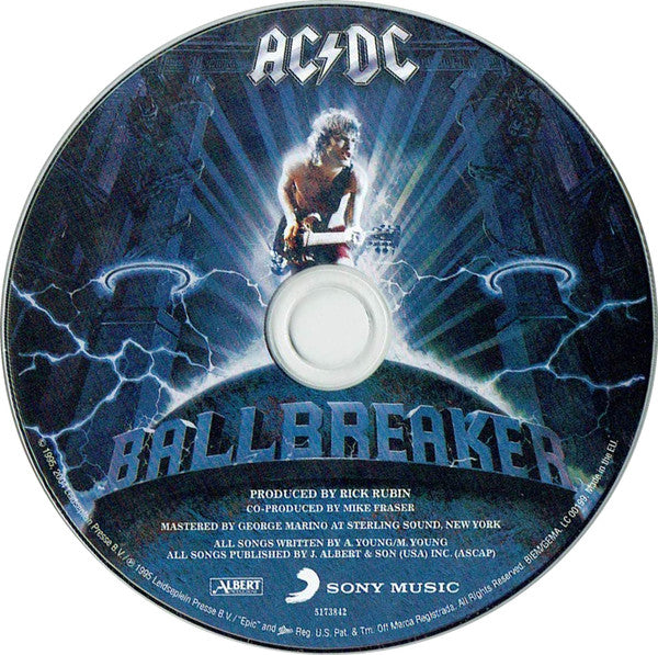 AC/DC : Ballbreaker (CD, Album, RE, RM, Dig)