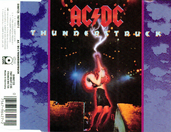 AC/DC : Thunderstruck (CD, Single, RP)