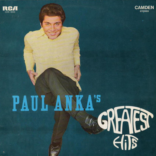 Paul Anka : Paul Anka's Greatest Hits (LP, Comp)