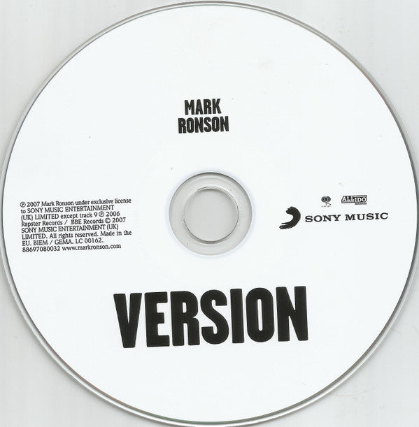 Mark Ronson : Version (CD, Album)