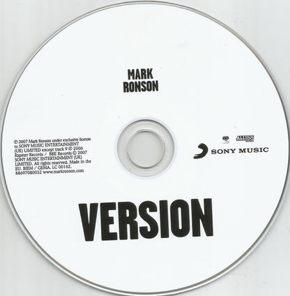 Mark Ronson : Version (CD, Album)