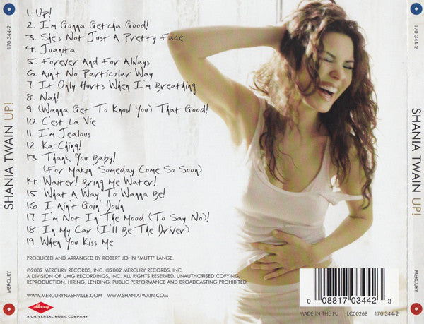 Shania Twain : Up! (2xCD, Album)