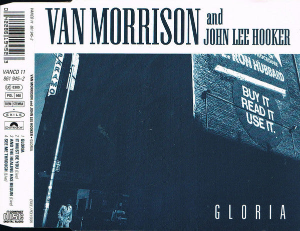 Van Morrison And John Lee Hooker : Gloria (CD, Maxi)