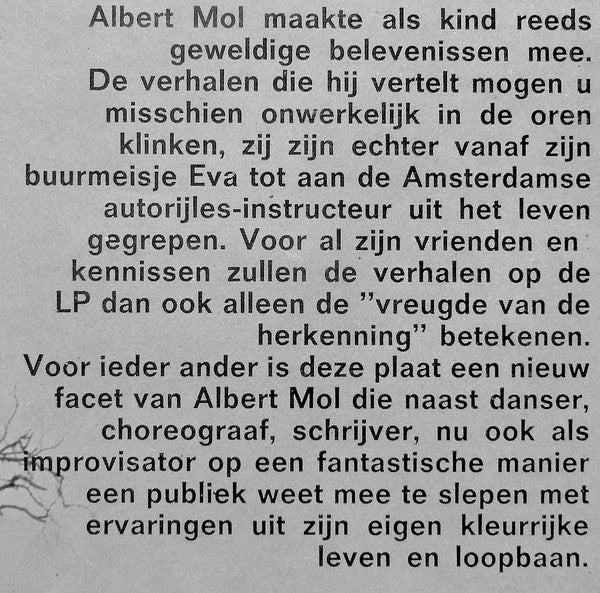 Albert Mol : Als Kind Reeds... (LP, Album)