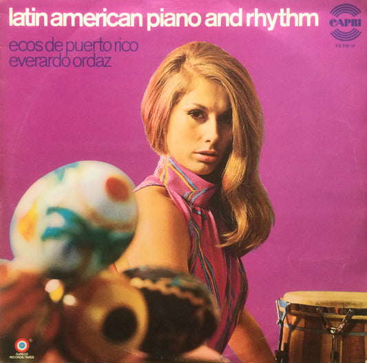 Everardo Ordaz : Ecos De Puerto Rico - Latin American Piano And Rhythm (LP)