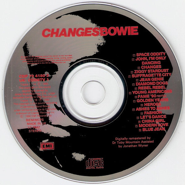 David Bowie : Changesbowie (CD, Comp, RM)