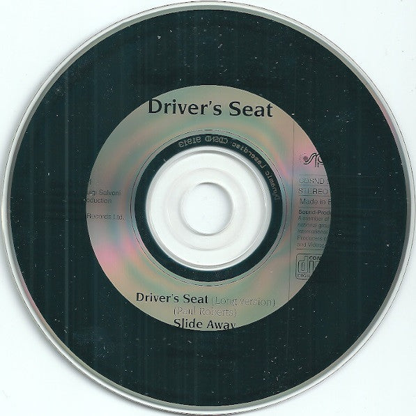 Sniff 'n' the Tears : Driver's Seat (CD, Maxi)