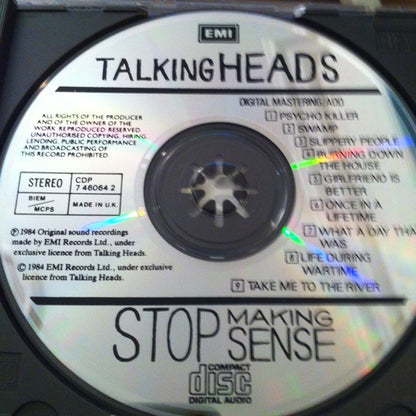 Talking Heads : Stop Making Sense (CD, Album)