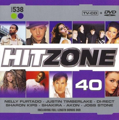 Various : Hitzone 40 (CD, Comp + DVD, Comp, PAL)