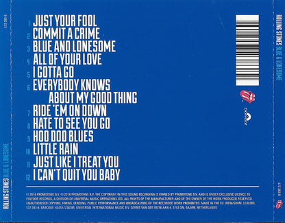 The Rolling Stones : Blue & Lonesome  (CD, Album)