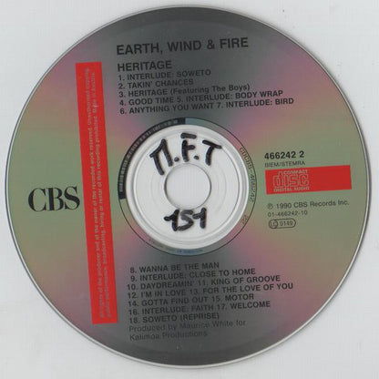 Earth, Wind & Fire : Heritage (CD, Album)