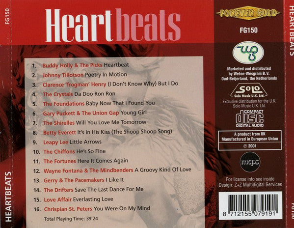 Various : Heartbeats (CD, Comp, P/Unofficial)